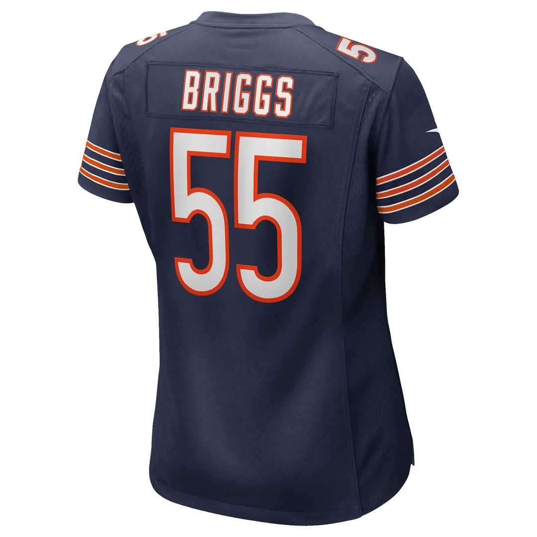 Women's Nike Chicago Bears Lance Briggs Navy Game Retired Player NFL Jersey