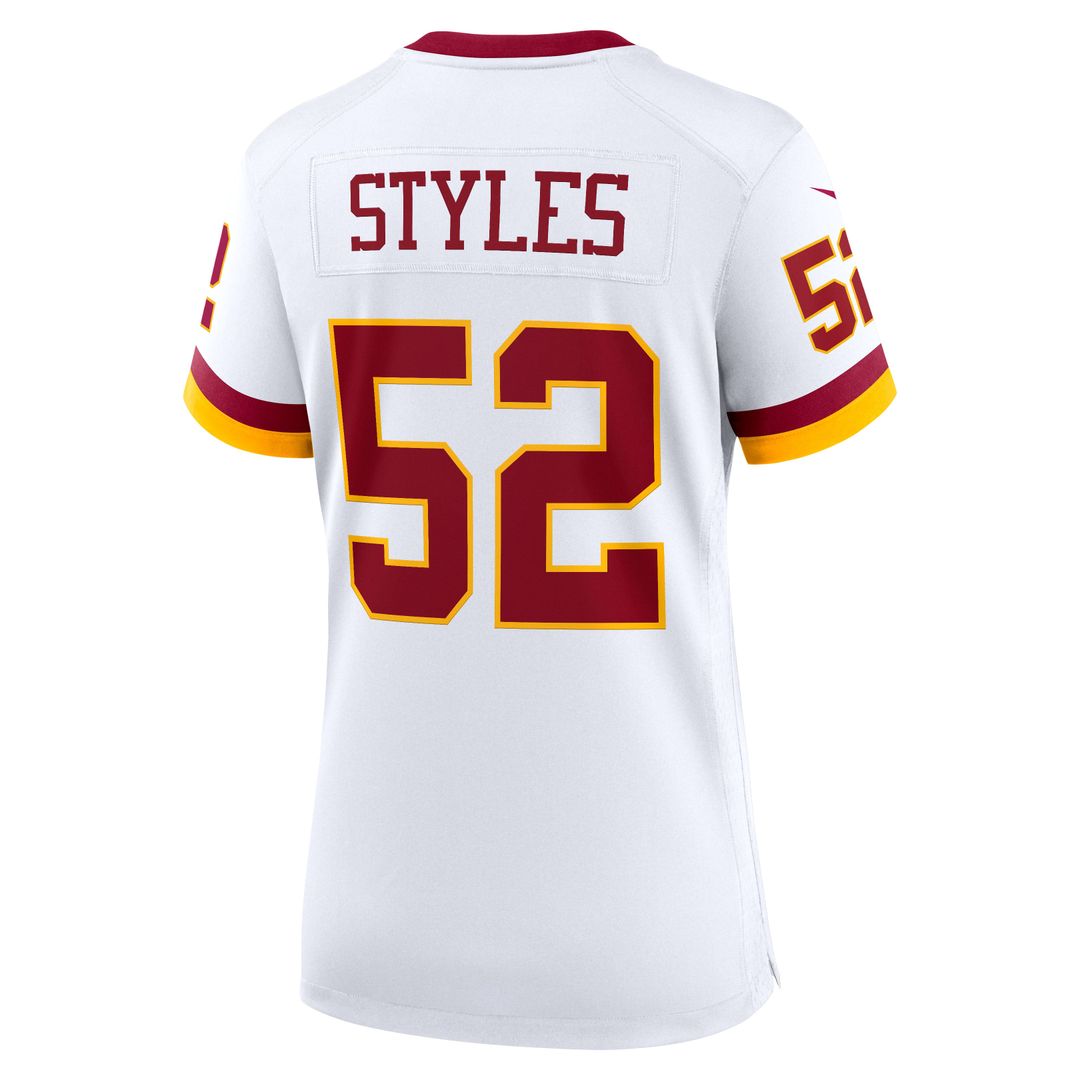 Women's Nike Washington Commanders Sonny Styles Burgundy Game NFL Jersey