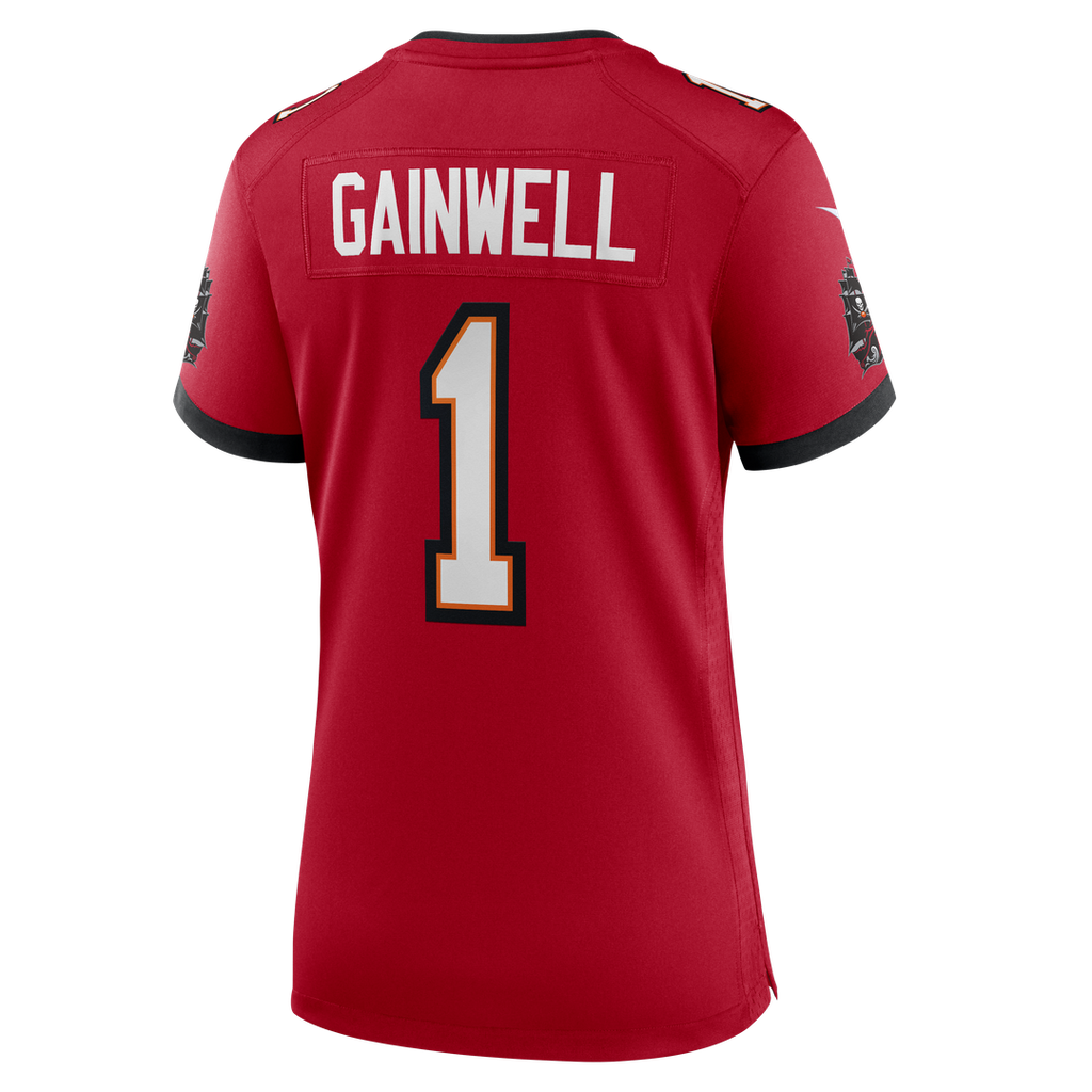 Women's Nike Tampa Bay Buccaneers Kenneth Gainwell Red Team Game NFL Jersey