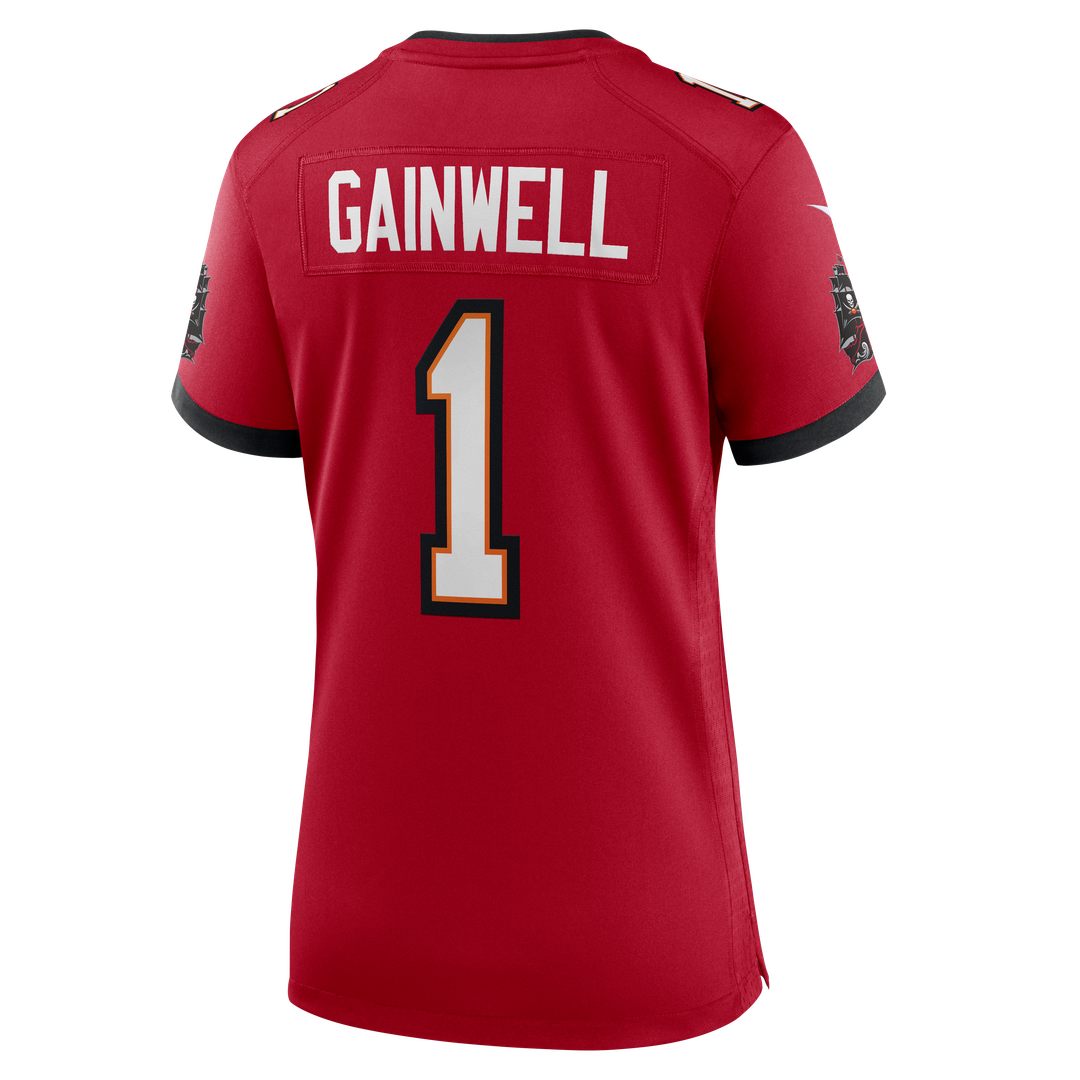 Women's Nike Tampa Bay Buccaneers Kenneth Gainwell Red Team Game NFL Jersey