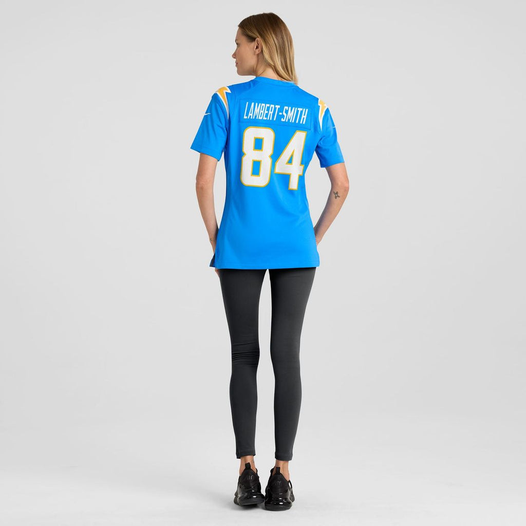 Women's Nike Los Angeles Chargers KeAndre Lambert-Smith Powder Blue Team Game NFL Jersey
