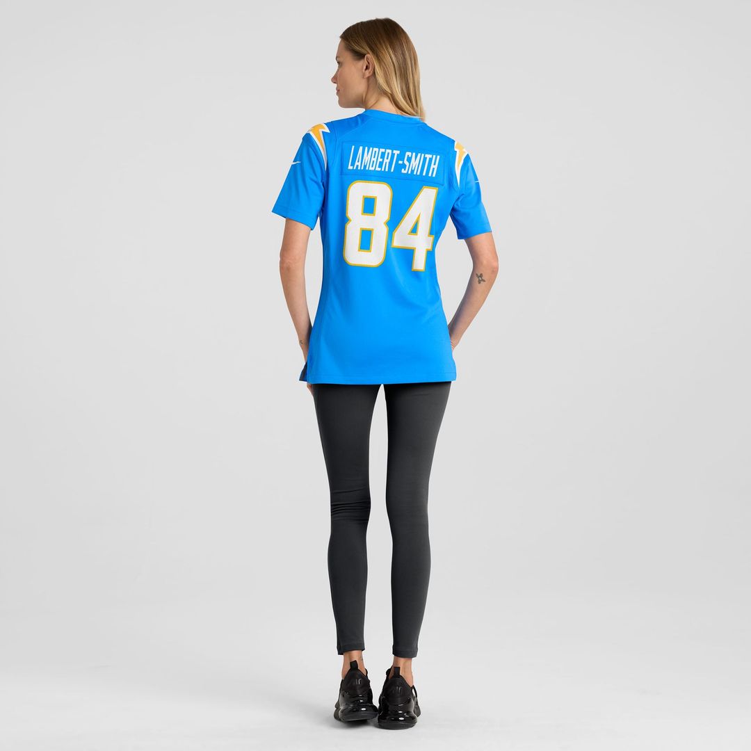Women's Nike Los Angeles Chargers KeAndre Lambert-Smith Powder Blue Team Game NFL Jersey