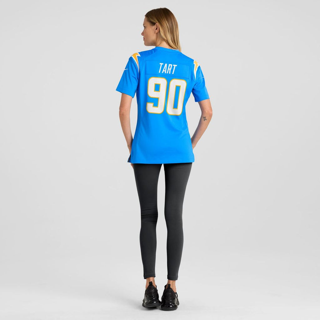 Women's Nike Los Angeles Chargers Teair Tart Powder Blue Game NFL Jersey