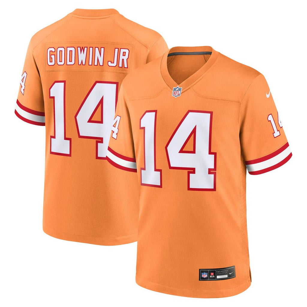 Men's Nike Tampa Bay Buccaneers Chris Godwin Jr. Orange Alternate Game Player NFL Jersey