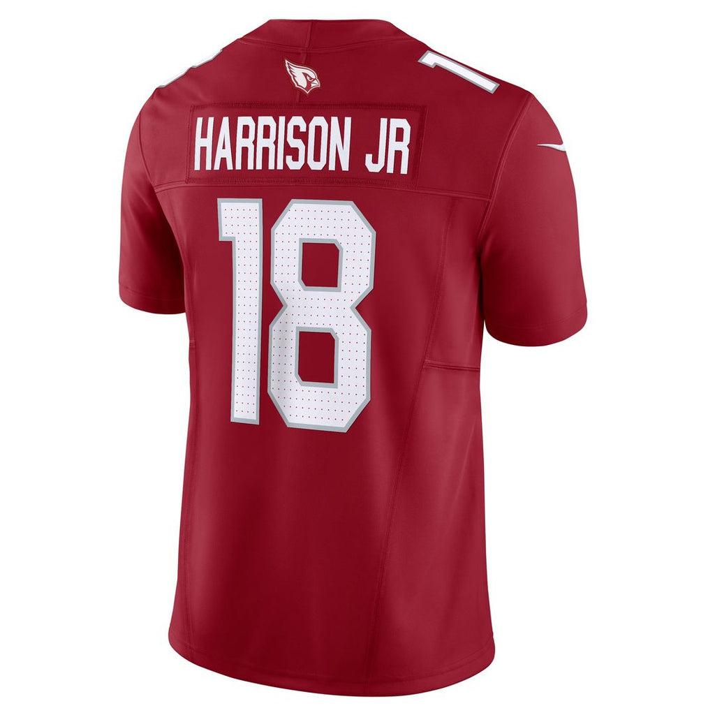 Men's Nike Arizona Cardinals Marvin Harrison Jr. Cardinal Vapor F.U.S.E. Limited NFL Jersey