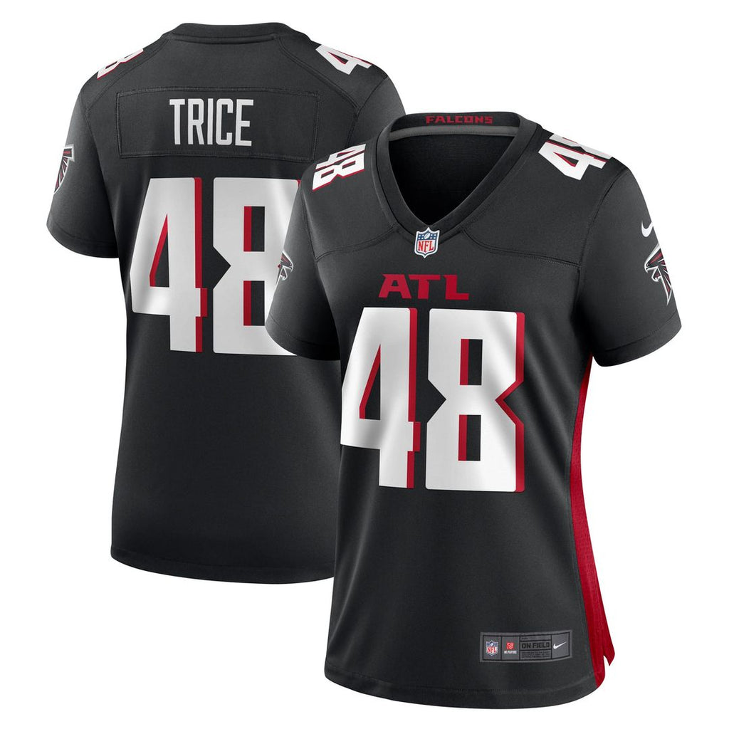 Women's Nike Atlanta Falcons Bralen Trice Black Game NFL Jersey