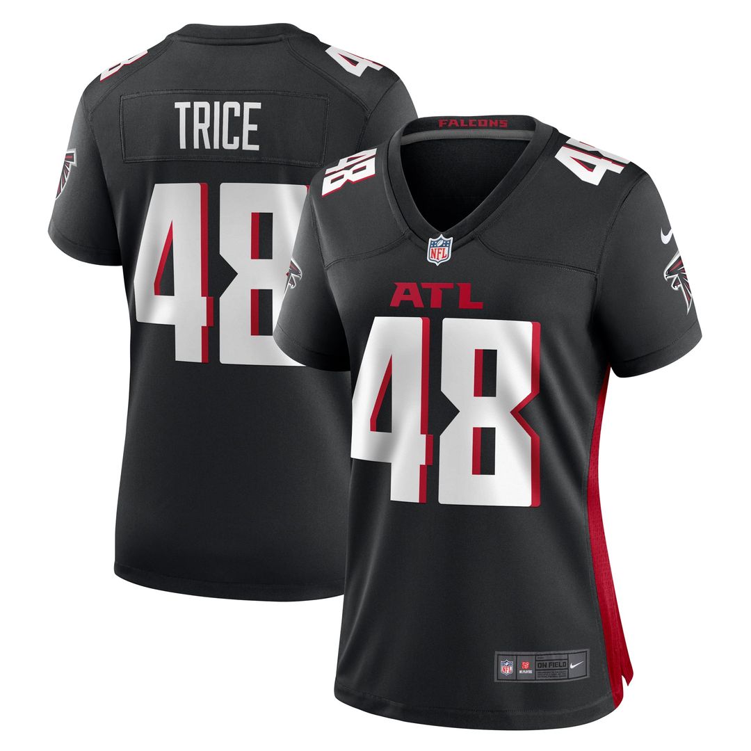 Women's Nike Atlanta Falcons Bralen Trice Black Game NFL Jersey