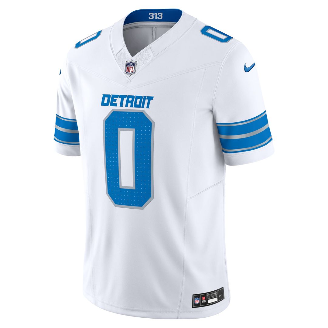 Men's Nike Detroit Lions Jahmyr Gibbs Black 2nd Alternate Vapor F.U.S.E. Limited NFL Jersey