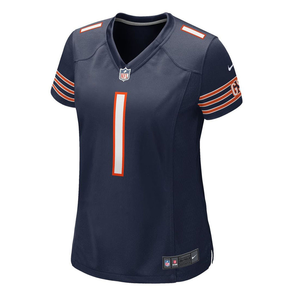 Women's Nike Chicago Bears Jaylon Johnson Navy Game NFL Jersey
