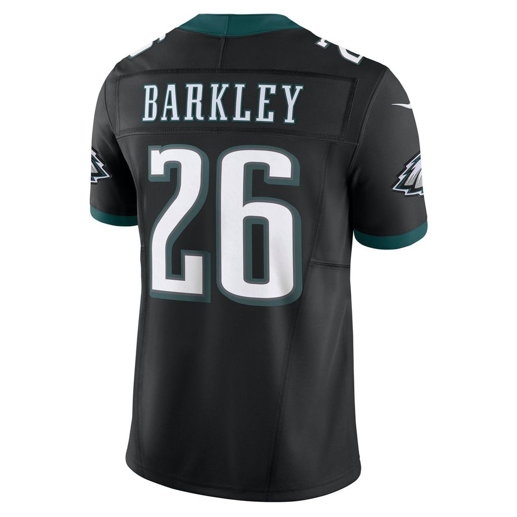 Men's Nike Philadelphia Eagles Saquon Barkley Black Vapor F.U.S.E. Limited NFL Jersey