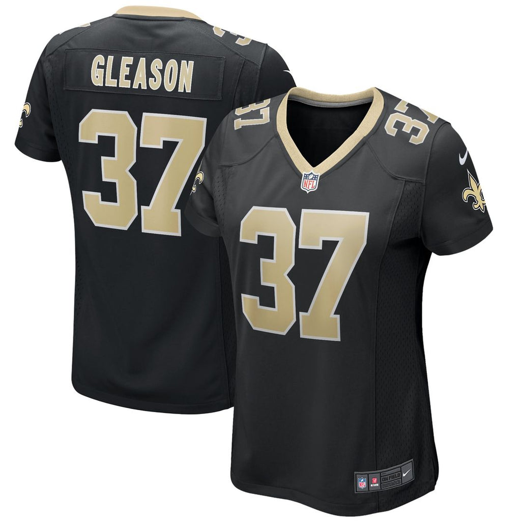 Women's Nike New Orleans Saints Steve Gleason Black Game Retired Player NFL Jersey