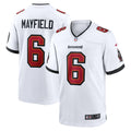 Men's Nike Tampa Bay Buccaneers Baker Mayfield White Away Game NFL Jersey
