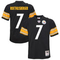 Youth Mitchell & Ness Pittsburgh Steelers Ben Roethlisberger Black 2004 Legacy Replica NFL Jersey