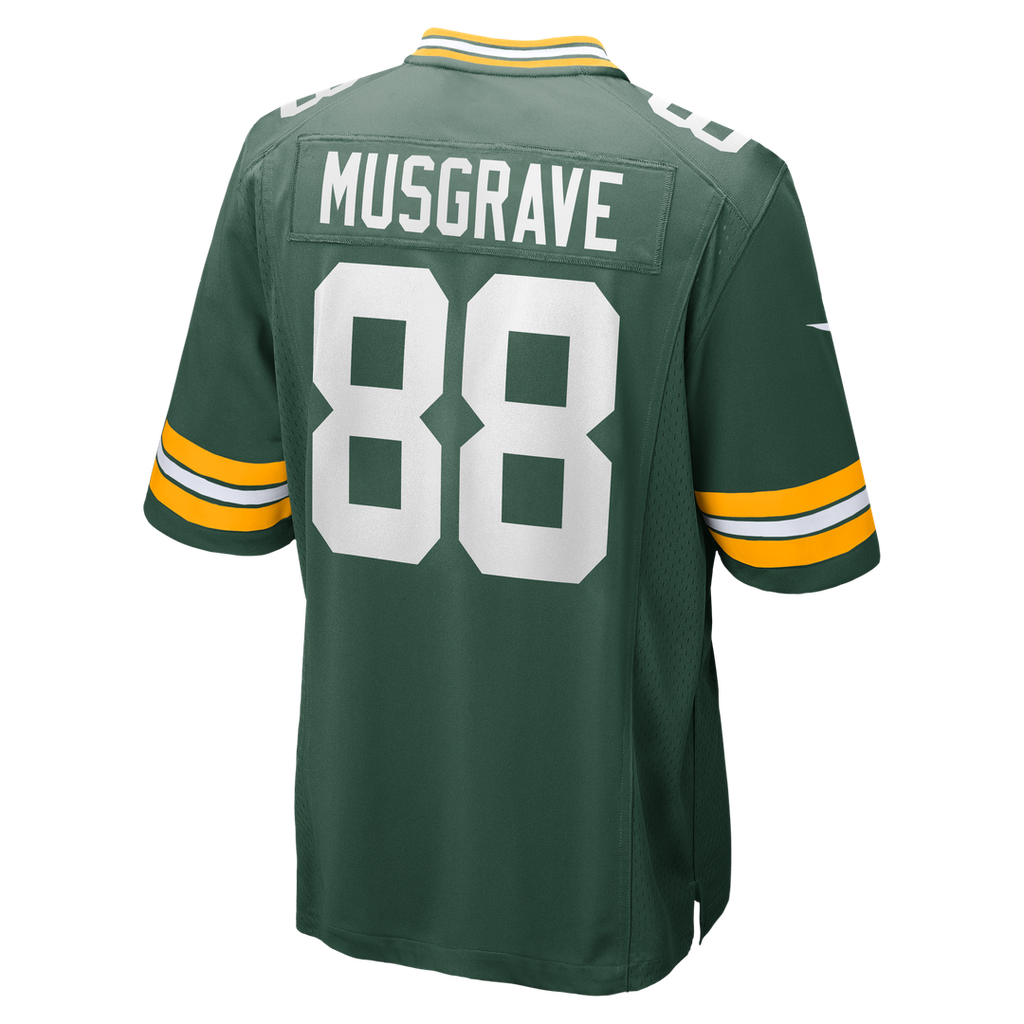 Men's Nike Green Bay Packers Luke Musgrave Green Game NFL Jersey