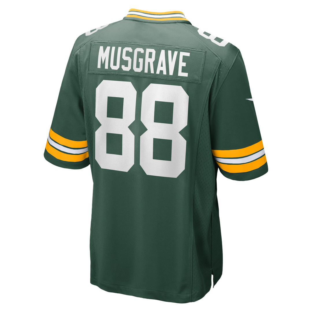 Men's Nike Green Bay Packers Luke Musgrave Green Game NFL Jersey