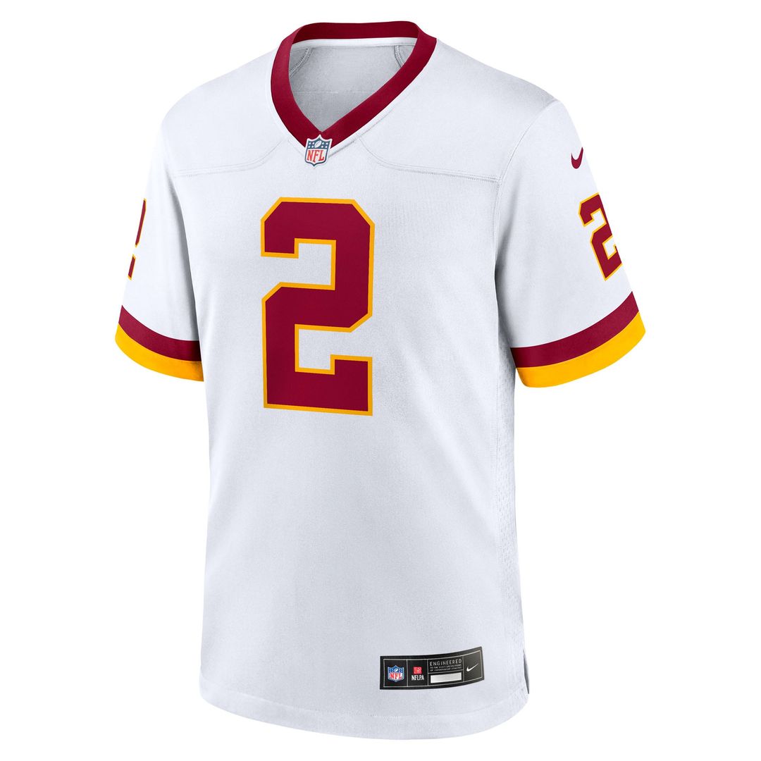 Men's Nike Washington Commanders Marshon Lattimore White Game Super Bowl Era NFL Jersey