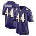Men's Nike Baltimore Ravens Marlon Humphrey Purple Game Team NFL Jersey