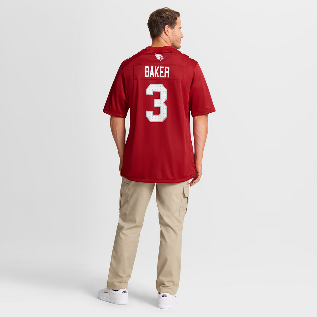 Men's Nike Arizona Cardinals Budda Baker Cardinal Game Player NFL Jersey