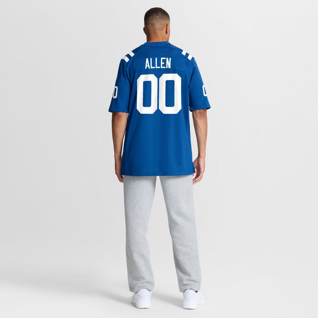 Men's Nike Indianapolis Colts CJ Allen Royal Game NFL Jersey