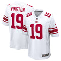 Men's Nike New York Giants Jameis Winston White Game NFL Jersey