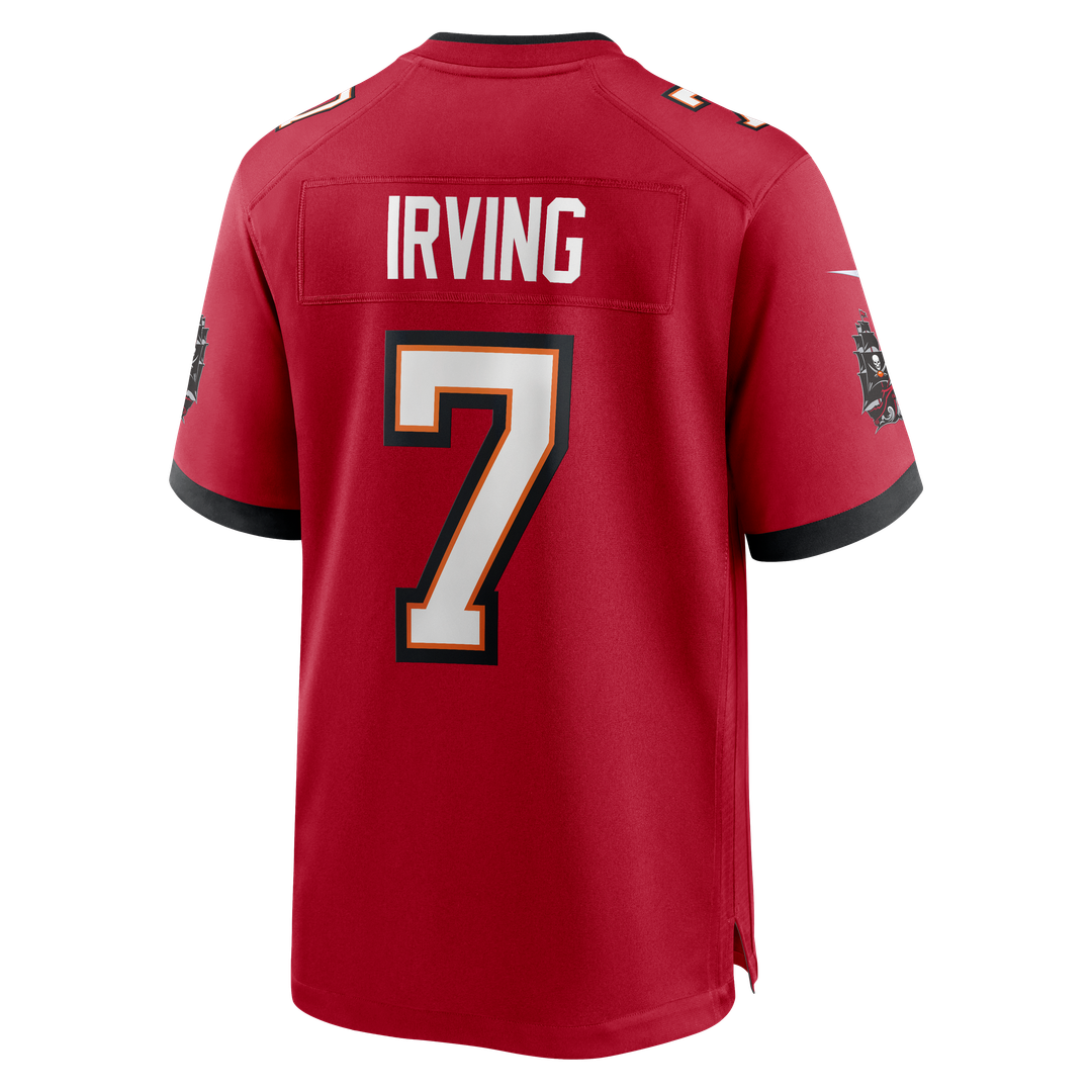 Men's Nike Tampa Bay Buccaneers Bucky Irving White Game NFL Jersey
