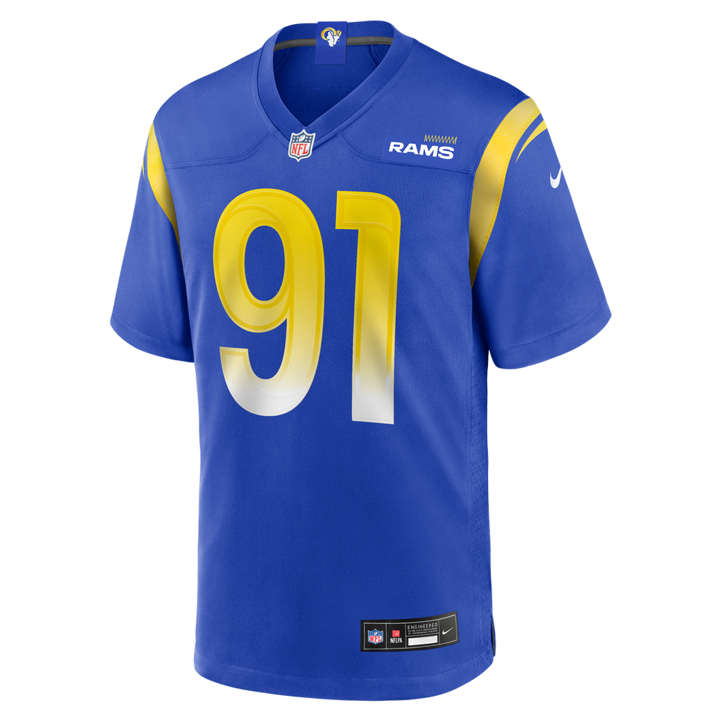 Men's Nike Los Angeles Rams Kobie Turner Royal Home Game NFL Jersey