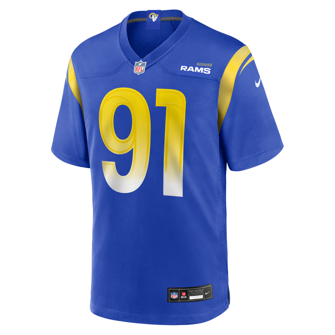 Men's Nike Los Angeles Rams Kobie Turner Royal Home Game NFL Jersey