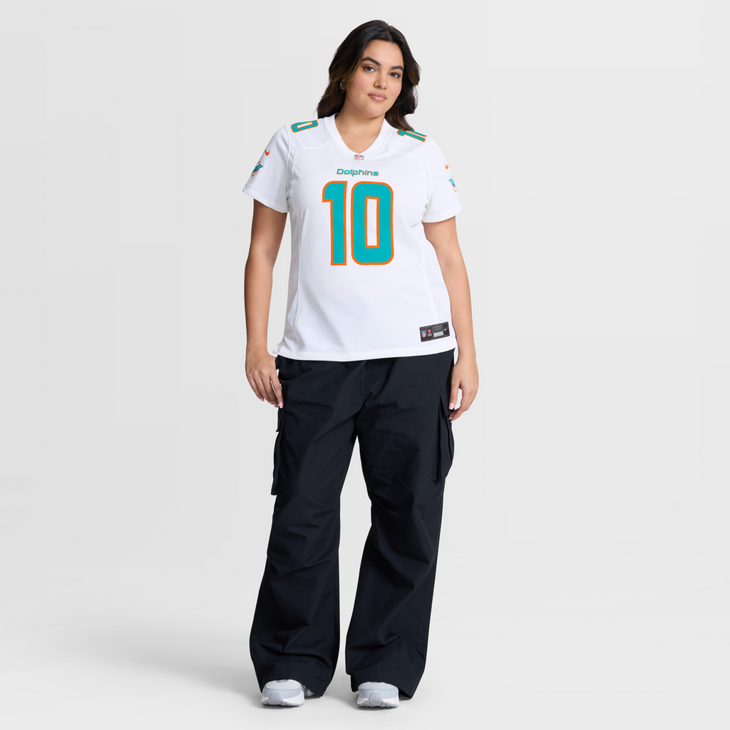 Women's Nike Miami Dolphins Jacob Rodriguez White Game NFL Jersey