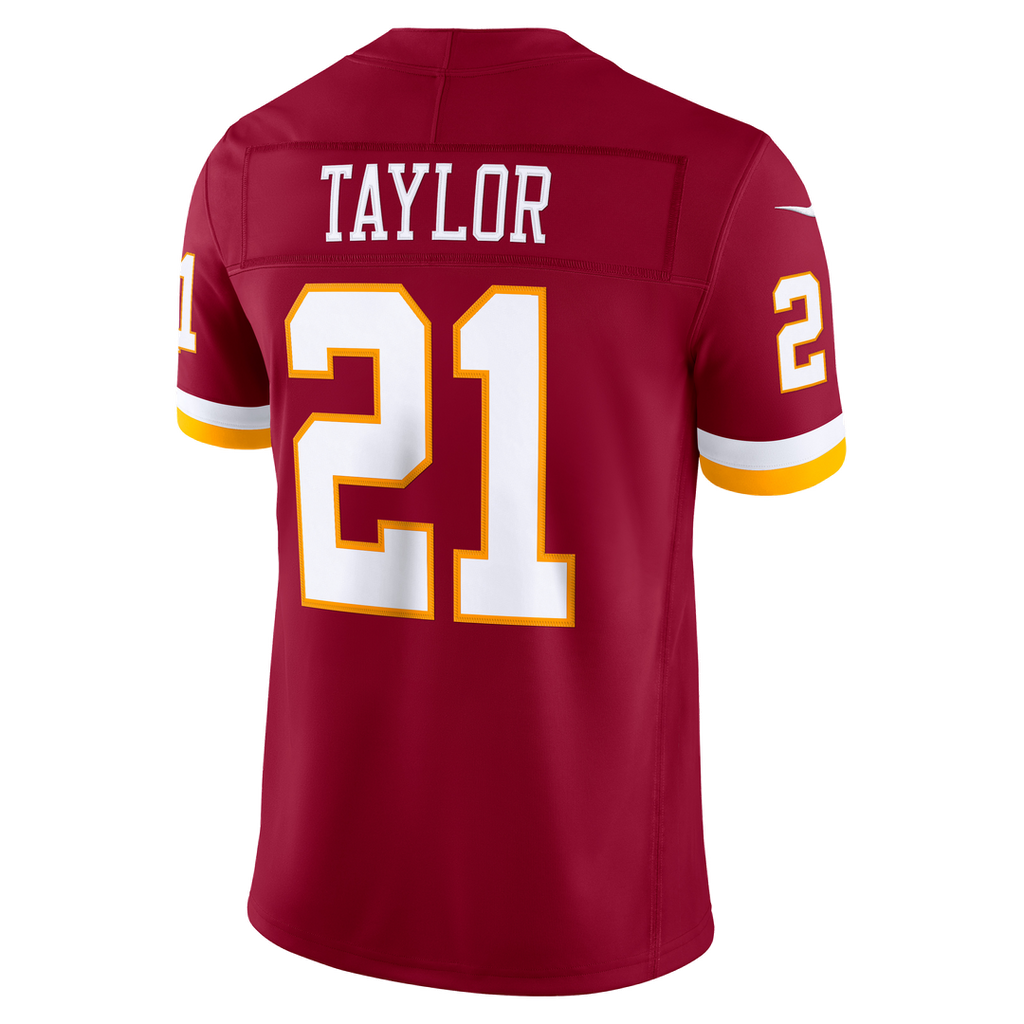 Men's Nike Washington Commanders Sean Taylor Burgundy Team Vapor F.U.S.E. Stitched Retired Limited NFL Jersey