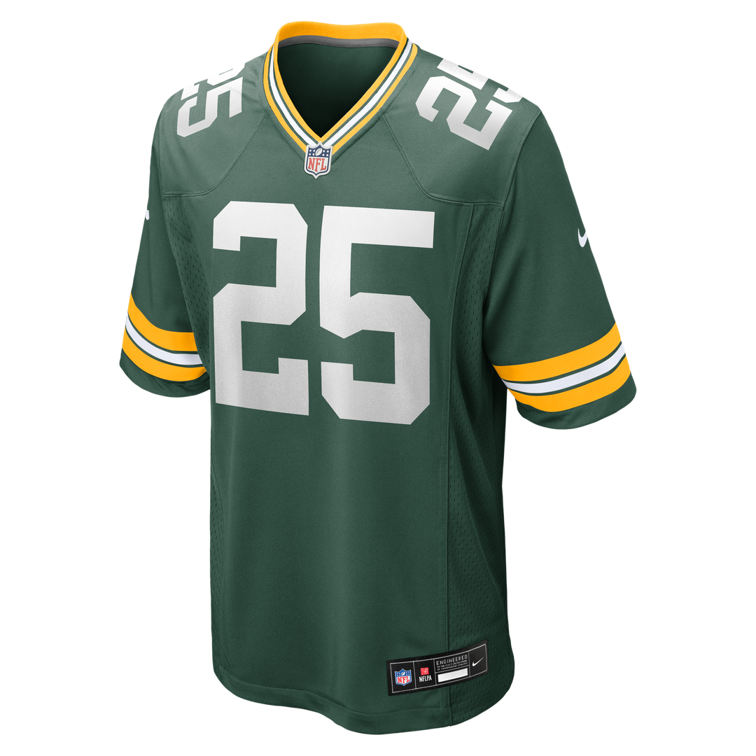 Men's Nike Green Bay Packers Keisean Nixon Green Game Player NFL Jersey