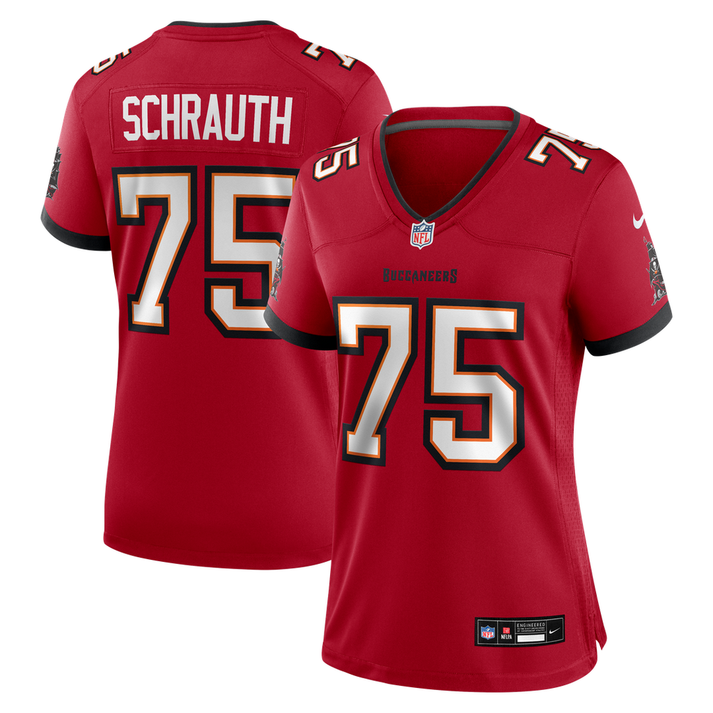 Women's Nike Tampa Bay Buccaneers Billy Schrauth Red Team Game NFL Jersey
