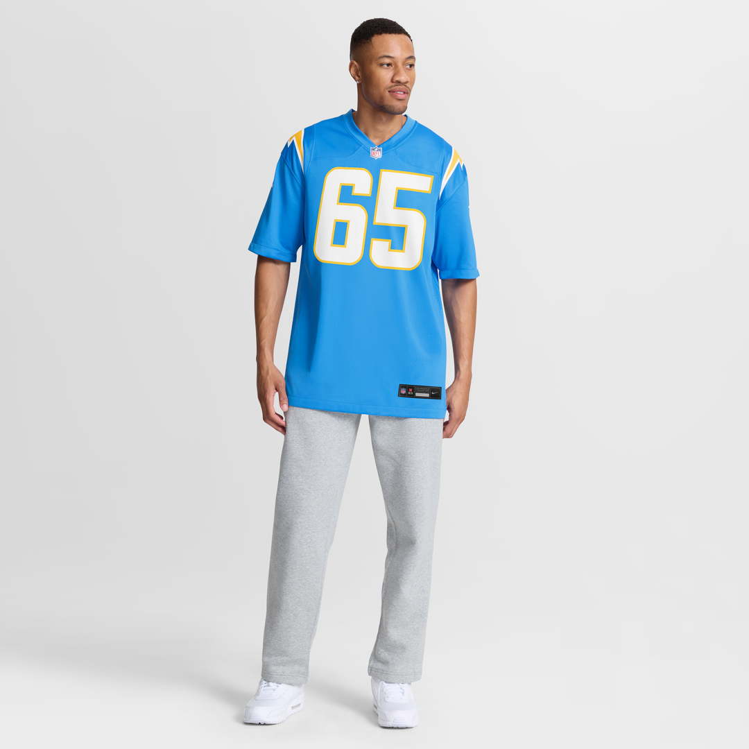 Men's Nike Los Angeles Chargers Logan Taylor Powder Blue Team Game NFL Jersey