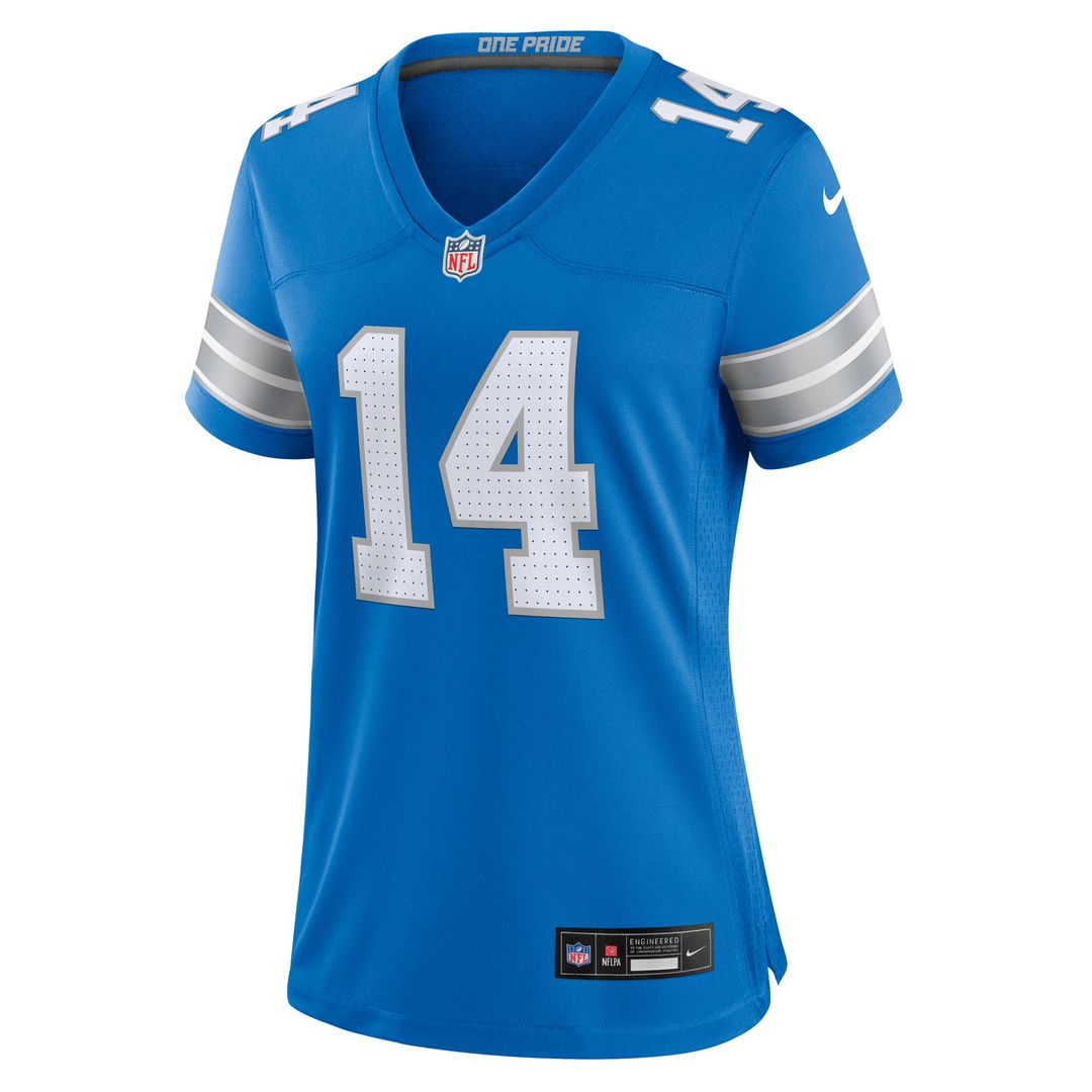 Women's Nike Detroit Lions Amon-Ra St. Brown White Game NFL Jersey