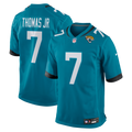 Men's Nike Jacksonville Jaguars Brian Thomas Jr Teal Player Game NFL Jersey