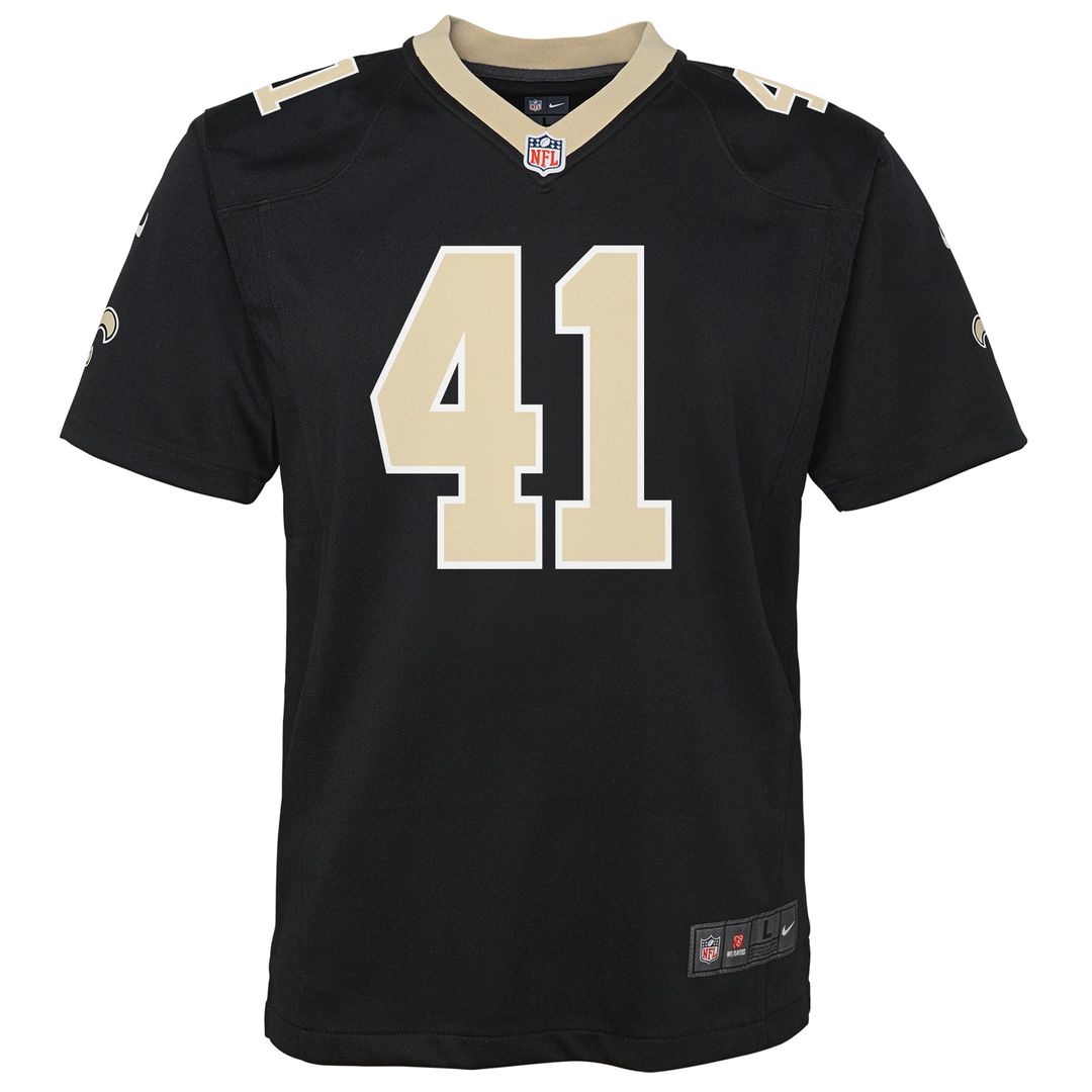 Youth Nike New Orleans Saints Alvin Kamara Gold Gameday Golds Alternate Game Player NFL Jersey