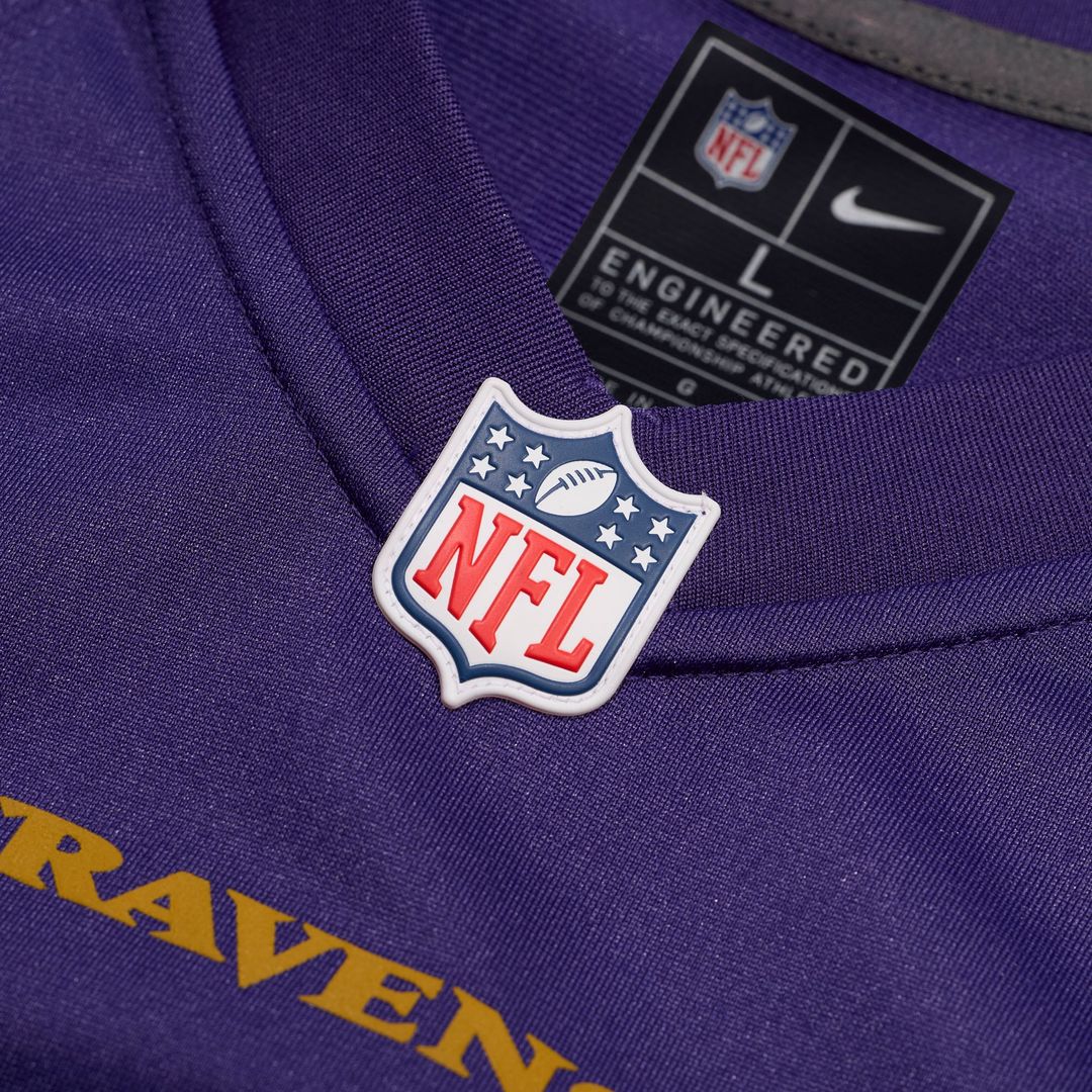 Men's Nike Baltimore Ravens Lamar Jackson Purple Alternate Game NFL Jersey