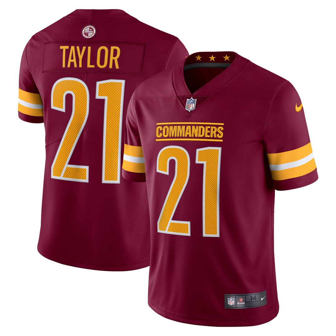 Men's Nike Washington Commanders Sean Taylor White 2022 Retired Player Limited NFL Jersey