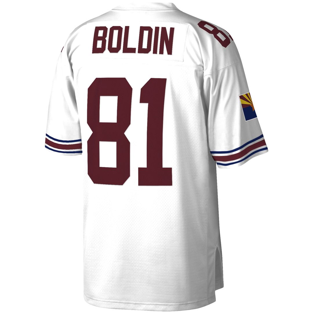 Men's Mitchell & Ness Arizona Cardinals Anquan Boldin Cardinal Legacy Replica NFL Jersey