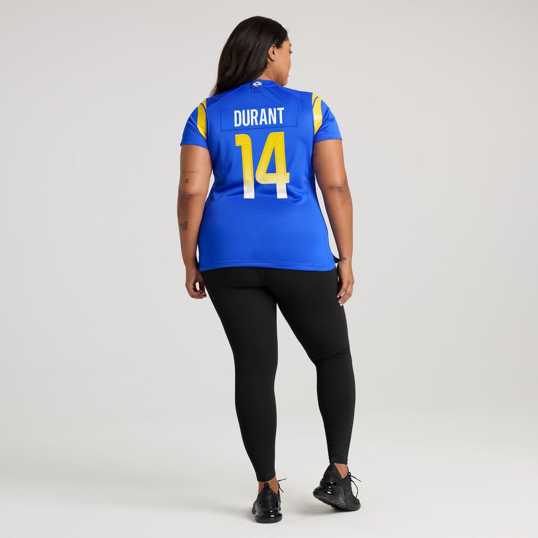 Women's Nike Los Angeles Rams Cobie Durant Royal Game Player NFL Jersey