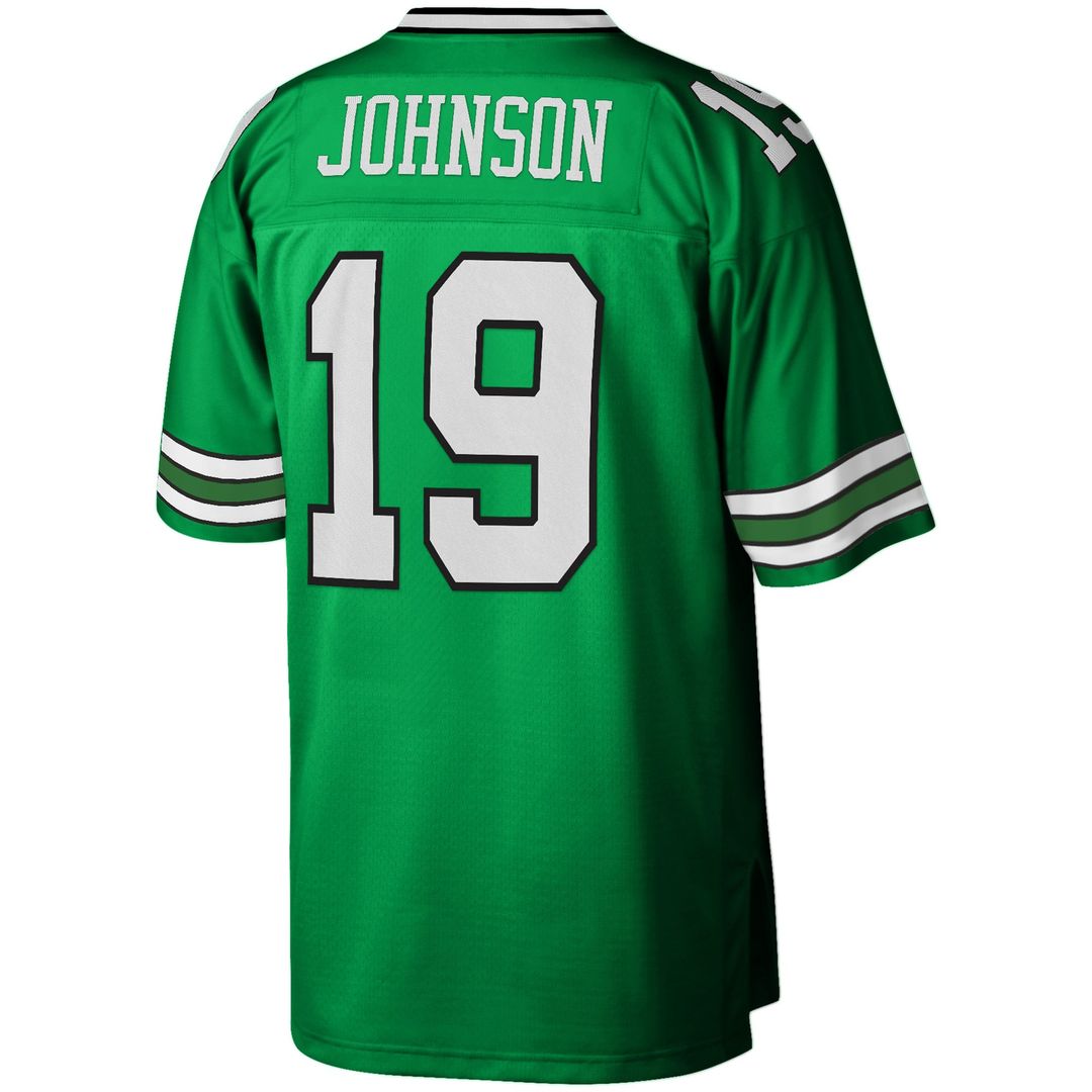 Men's Mitchell & Ness New York Jets Keyshawn Johnson Kelly Green Legacy Replica NFL Jersey