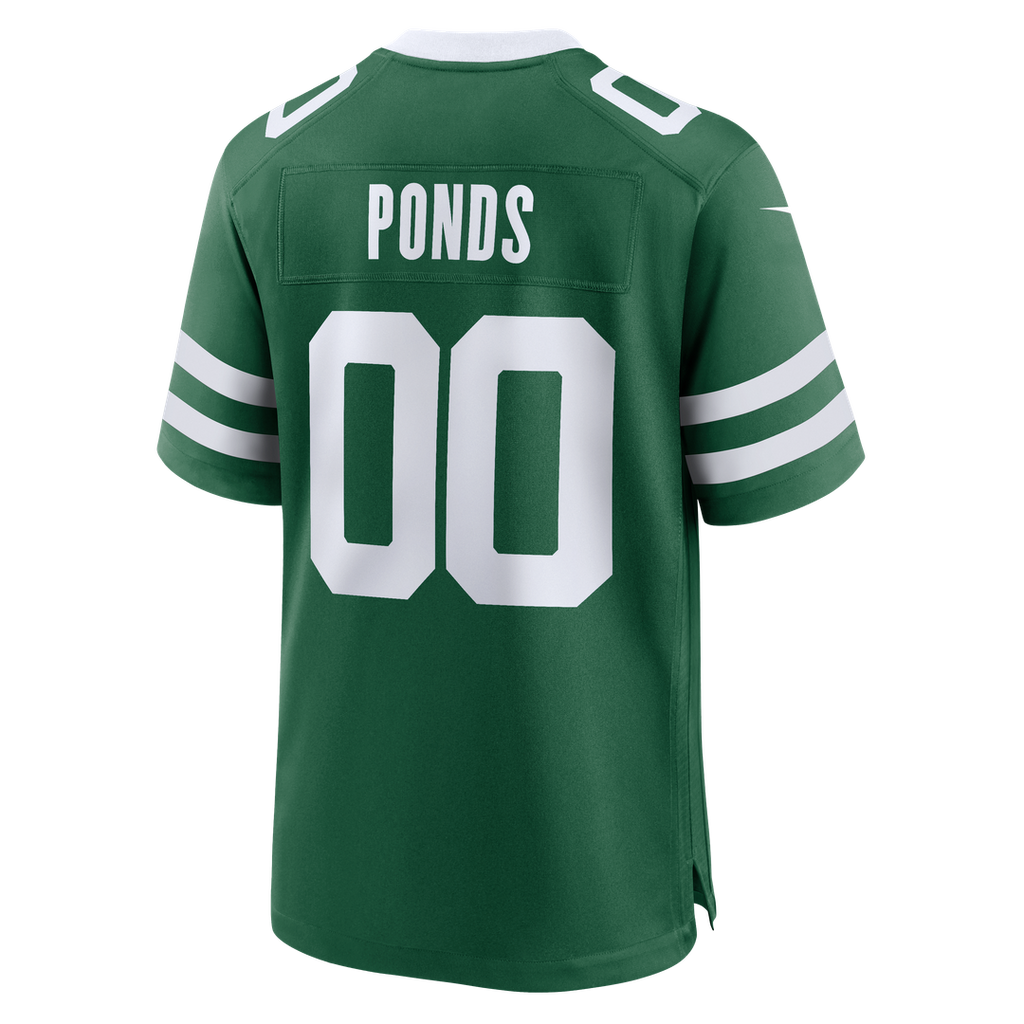 Men's Nike New York Jets D'Angelo Ponds Legacy Green Game NFL Jersey