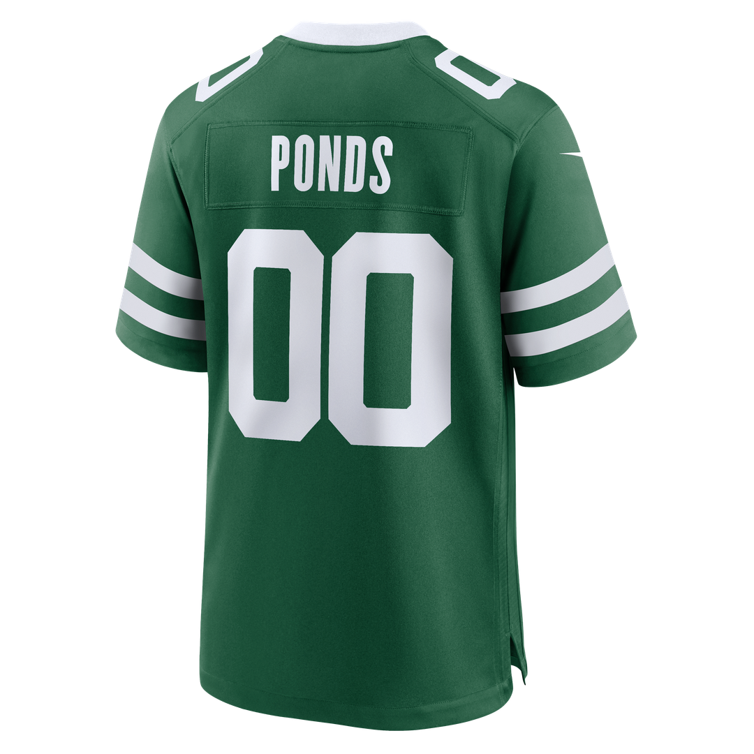 Men's Nike New York Jets D'Angelo Ponds Legacy Green Game NFL Jersey