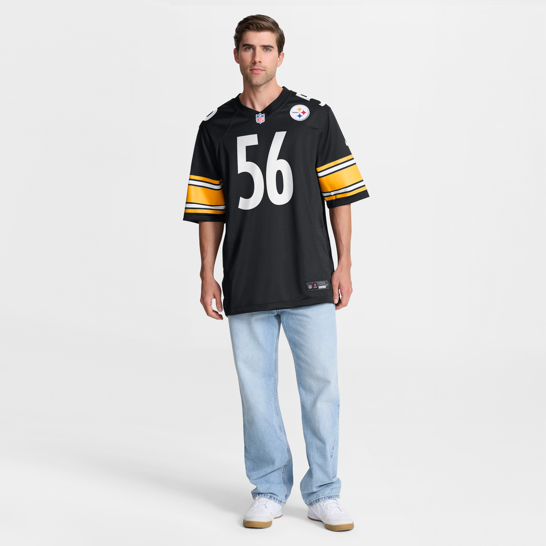 Men's Nike Pittsburgh Steelers Alex Highsmith Black Game NFL Jersey