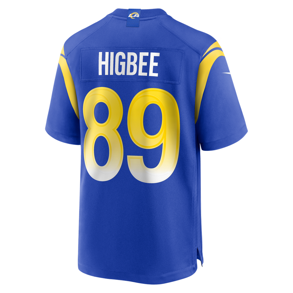 Men's Nike Los Angeles Rams Tyler Higbee Royal Game Player NFL Jersey