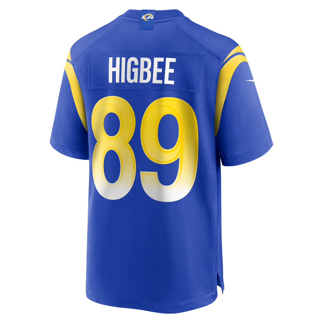 Men's Nike Los Angeles Rams Tyler Higbee Royal Game Player NFL Jersey