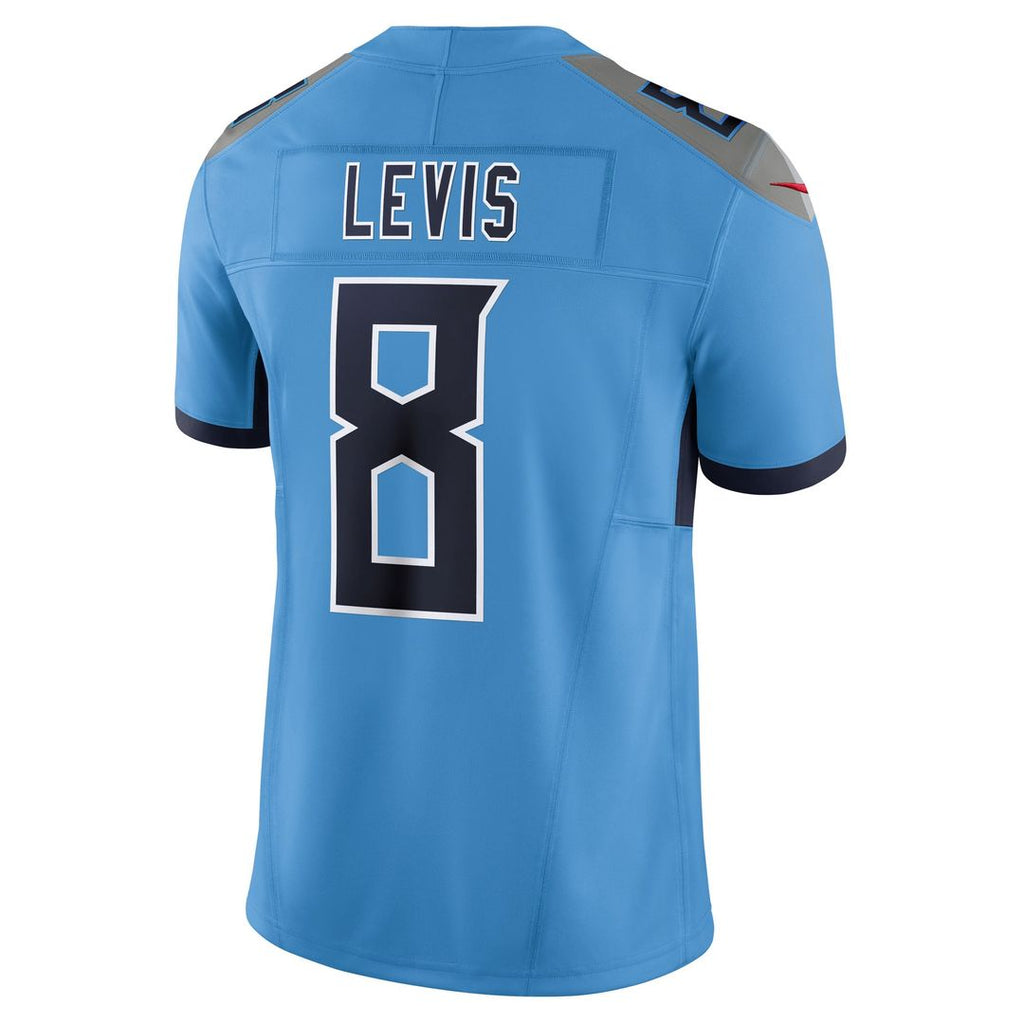 Men's Nike Tennessee Titans Will Levis Light Blue Alternate Vapor F.U.S.E. Limited NFL Jersey