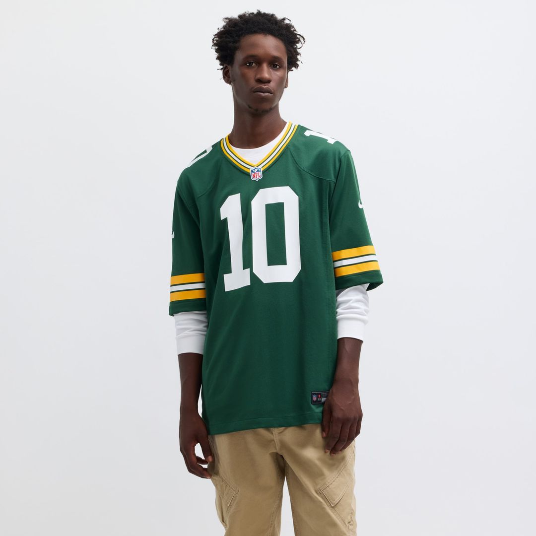 Men's Nike Green Bay Packers Jordan Love Green Player Game NFL Jersey