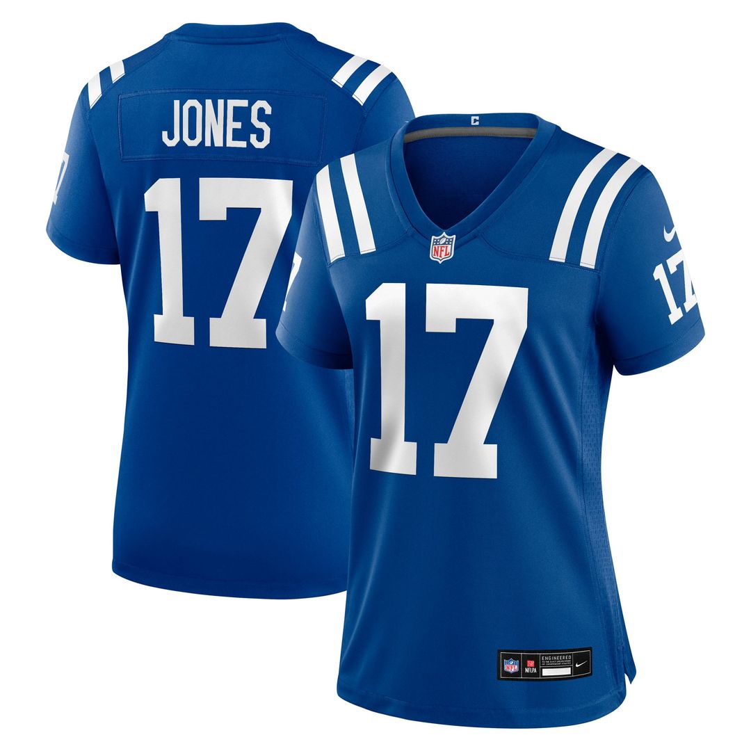 Women's Nike Indianapolis Colts Daniel Jones Royal Team Game NFL Jersey