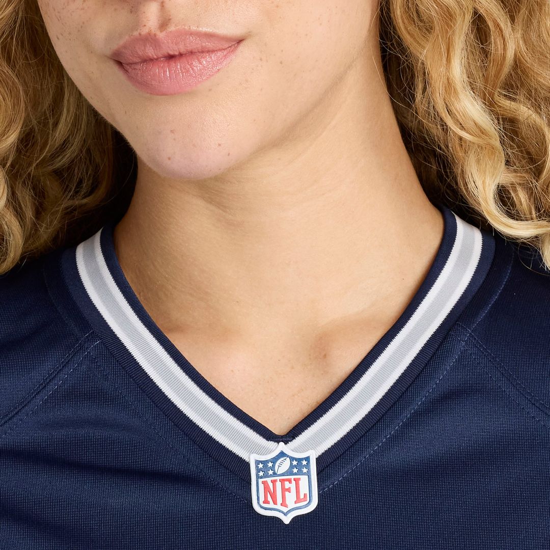 Women's Nike Dallas Cowboys Dak Prescott Navy Game Team NFL Jersey