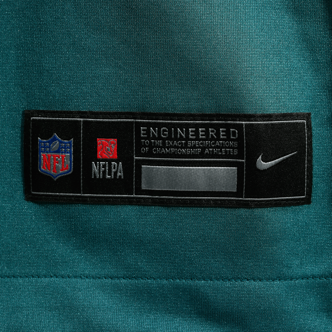 Men's Nike Philadelphia Eagles Jihaad Campbell Green Game Player NFL Jersey